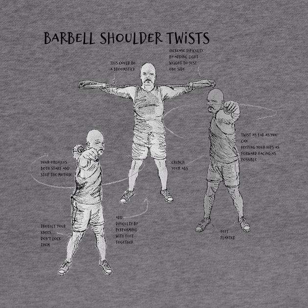 Barbell Shoulder Twist by DiPEGO NOW ENTERTAiNMENT